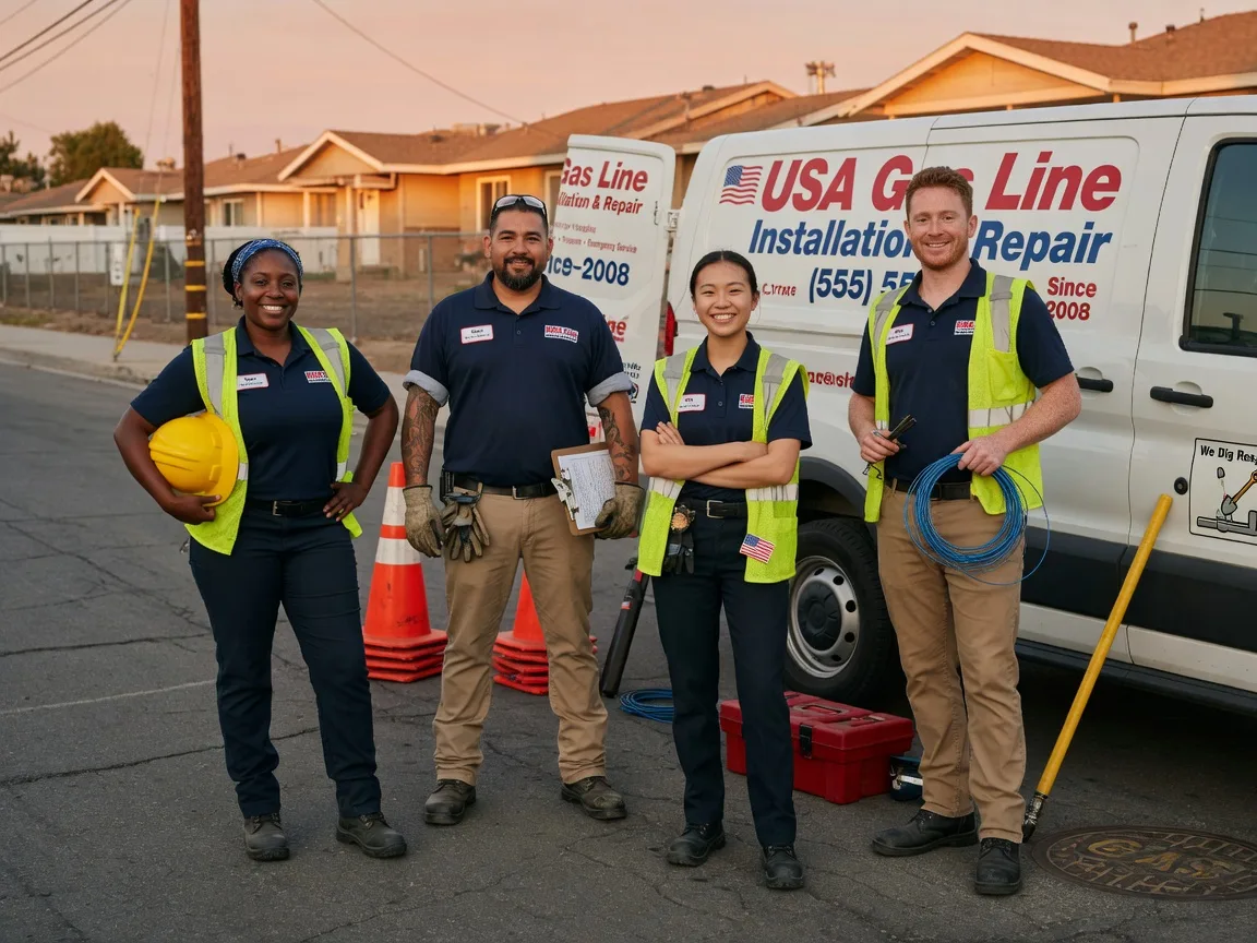 Gas Line Installation company in Sheldon, ND